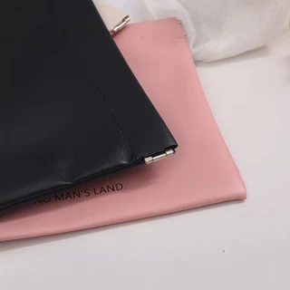 กระเป๋าเครื่องสำอางค์ กระเป๋าลิปสติก กระเป๋าใส่เหรียญ PU แบบพกพา เก็บเหรียญ กุญแจ หูฟัง ลิปสติก อเนกประสงค์