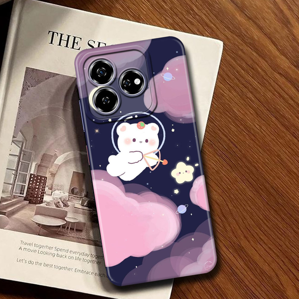 HP Softcase ZTE BLADE V60 / ZTE BLADE V60 Design - วัสดุยางยืดหยุ่น - Cool Motif - ซิลิโคนยืดหยุ่น -