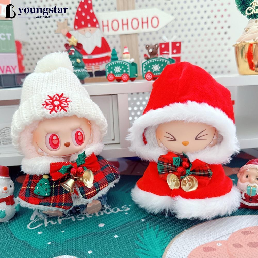Youngstar 10-15 ซม.ตุ๊กตาผ้าฝ้ายชุดใหม่เสื้อผ้าเด็กตุ๊กตาเสื้อผ้าMulticolor Embroiderตุ๊กตาBJDเสื้อผ้าMasterสุนัขG2R1