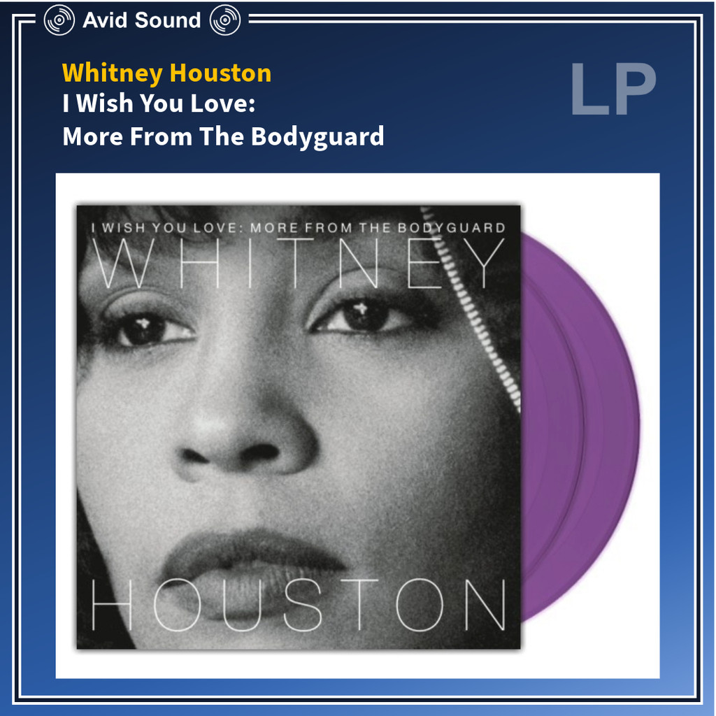 แผ่นเสียง Whitney Houston I Wish You Love More From The Bodyguard ใหม่ ซีล Whitney Houston Vinyl LP