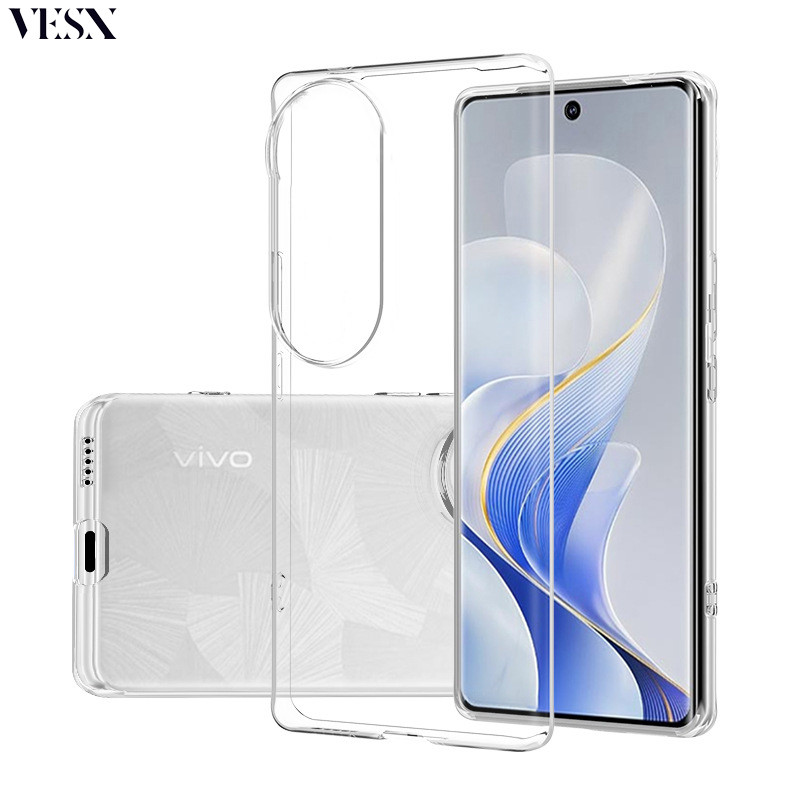 เคสโทรศัพท์นุ่มใส VIVO V40 Lite V30 V30E V29 V29E V27 V27E V25 V25E V23 V23E V21 V21E V20 SE Pro 4G 5G 2024