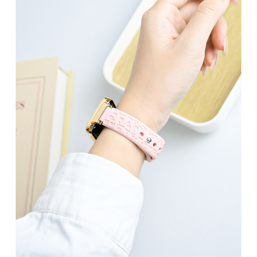สายซิลิโคนลายแกะสลักร้อนสําหรับ Oppo Band 2 รูปที่ 8
