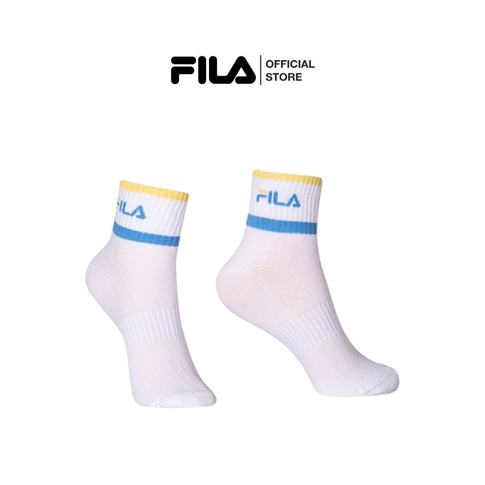 FILA ถุงเท้าผู้ใหญ่ EDGE รุ่น RTLQ32007 - YELLOW