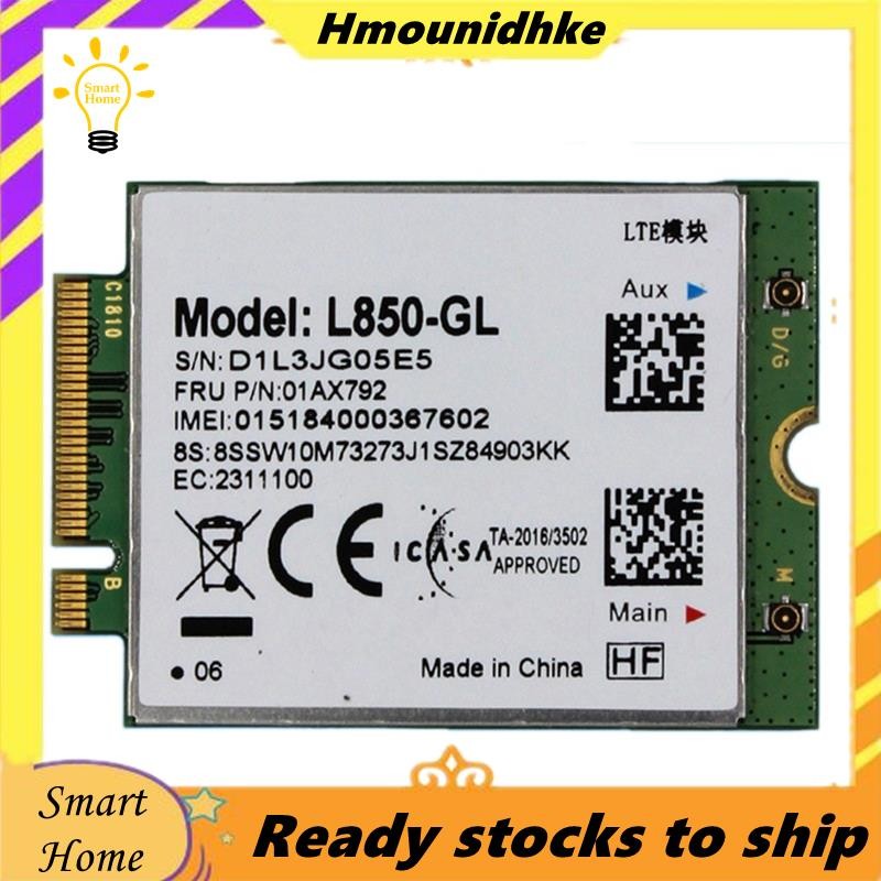 L850-gl 01AX792 M.2 การ์ด 4G LTE โมดูลไร้สายสําหรับ Lenovo ThinkPad X1 คาร์บอน T480S T580 P52 X280 X