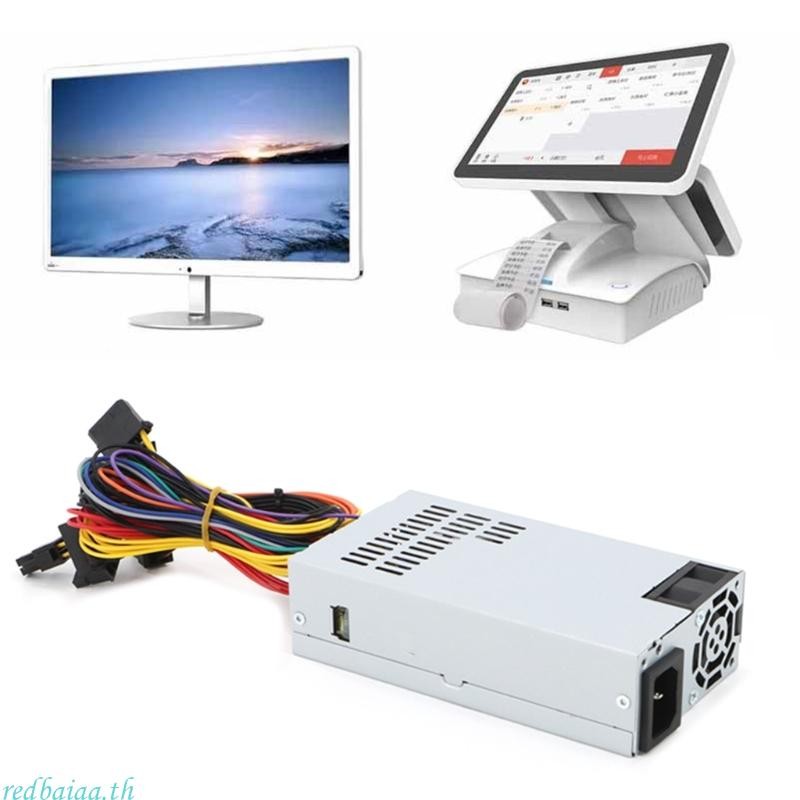 Redbaiaa 220V คอมพิวเตอร์สําหรับ Mini ATX เมนบอร์ดขนาดเล็ก 1U Flex Power Supply Gaming PC แชสซีสําหรับกรณีสําหรับ Hom