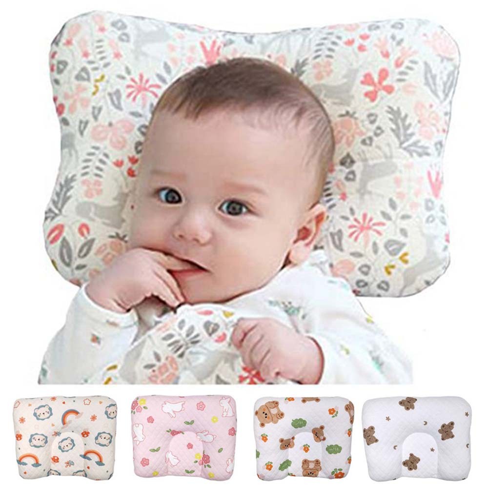 หมอนเด็กทารก ช่วยให้หัวทุย หมอนกันหัวแบน สำหรับทารกแรกเกิด Baby Pillow