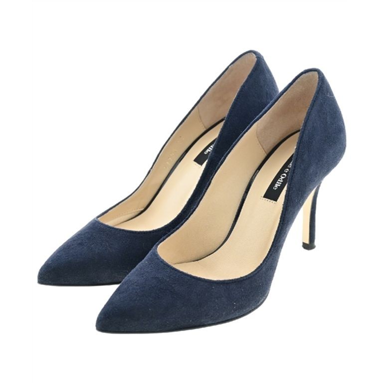 Odette e Odile Pumps Women navy 22.0cm Direct from Japan Secondhand