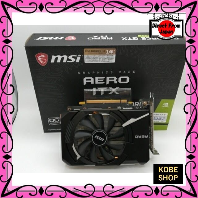 【ส่งตรงจากญี่ปุ่น】 MSI GeForce GTX 1660 SUPER AERO ITX OC GTX1660Super/6GB(GDDR6)/PCI-E 【สินค้ามือสอ