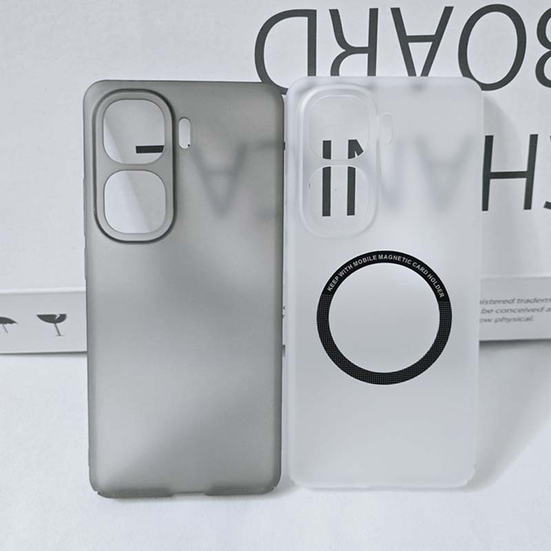 Matte โปร่งแสงแม่เหล็ก Hard PC สําหรับ VIVO iQOO Neo11 Neo10 Neo9 Neo9S Pro Plus คลุมทั้งหมดกลับ Protector ผิวรู้สึกกันกระแทก