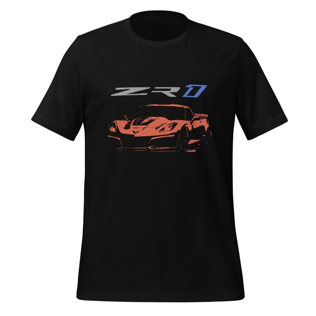 C7 Vette Zr1 Sebring สีส้ม Custom Art 7Th Gen Vette ไดรเวอร์รถพบเสื้อยืด