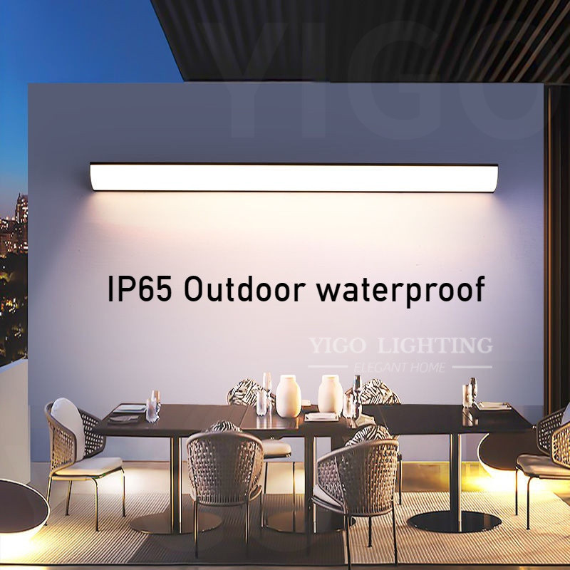 IP65 LED โคมไฟติดผนังกันน้ำกลางแจ้ง/โคมไฟผนัง ระเบียง LED โคมไฟติดผนังกลางแจ้ง/วิลล่าสวนกันน้ำ ไฟติดผนัง