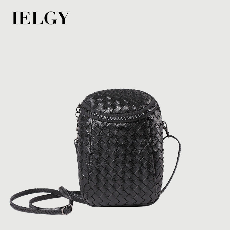 IELGY เวอร์ชั่นเกาหลีกระเป๋าสะพาย ผู้สื่อสาร มินิทอกระเป๋าโทรศัพท์มือถือ