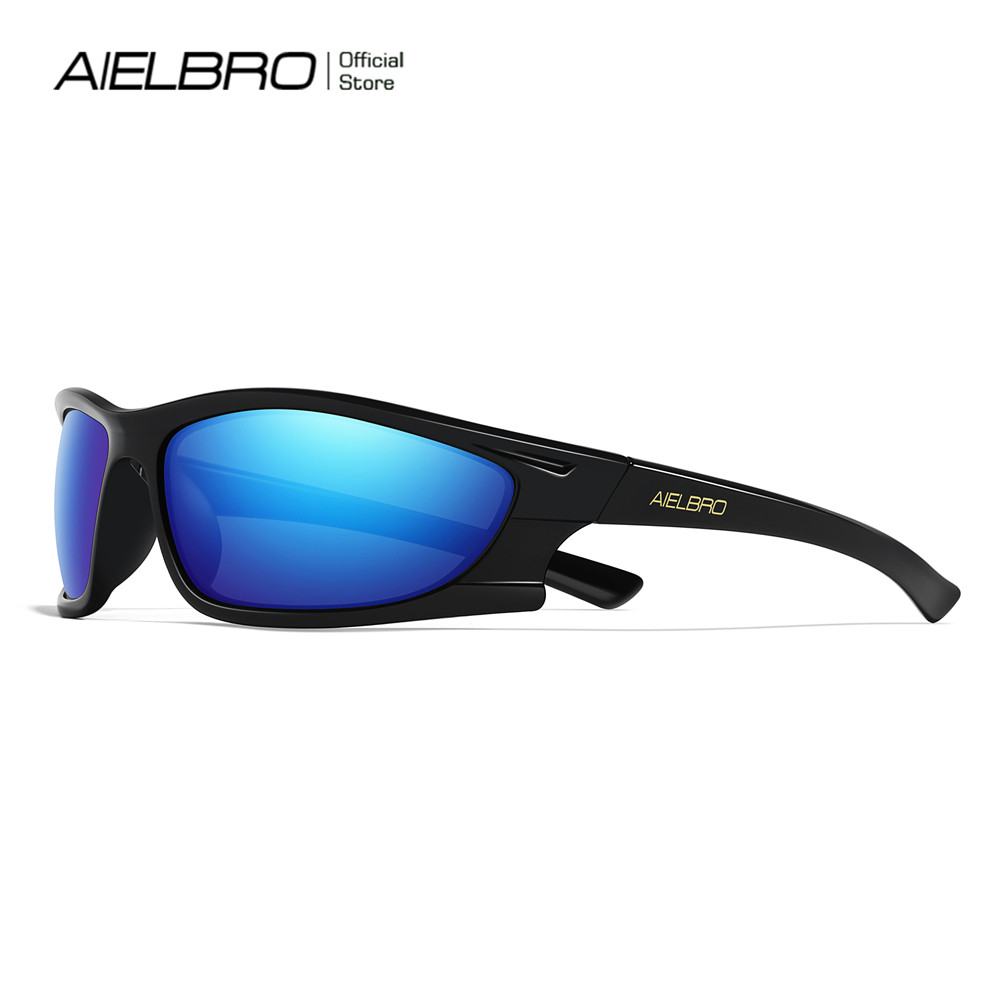 AIELBRO ขี่จักรยานแว่นตาวิ่ง Man Bike แว่นตากันแดดผู้หญิงจักรยาน Shades ป้องกันรังสีแว่นตา