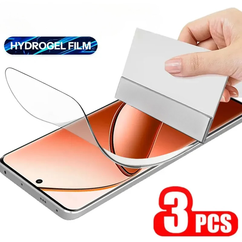 Infinix Note50 Note40 3 ชิ้น 9000D HD Clear Blue Light Soft Hydrogel ฟิล์มสําหรับ Infinix หมายเหตุ 5