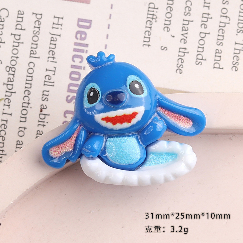 [3 #] การ์ตูน diy เรซิ่นอุปกรณ์เสริมเครื่องประดับ Playboy ครีมกาว Handmade Hairpin เคสโทรศัพท์รองเท้าหัวเข็มขัดอุปกรณ์เสริม ML - รูปที่ 5