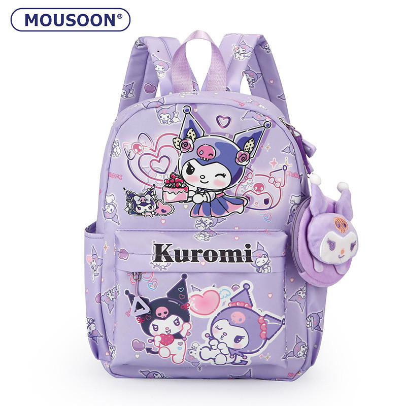 MOUSOON กระเป๋าการ์ตูนใหม่ Sanrio เด็กน้ําหนักเบาเป็นพิเศษดูดีโรงเรียนอนุบาล Clow กระเป๋าเป้สะพายหลังแม่ลูก