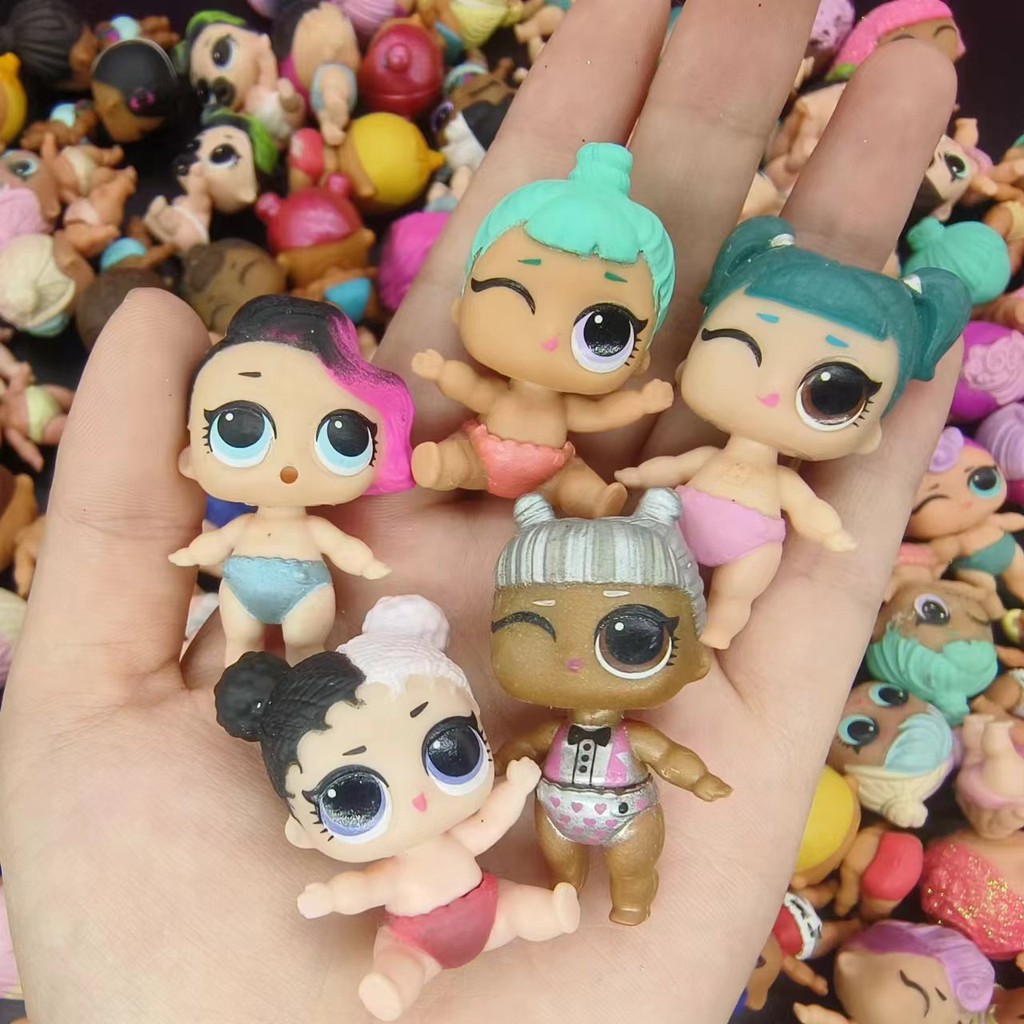 LOL Dolls 5cm Doll Sisters Mini Dolls Random Set 5 หรือ 10