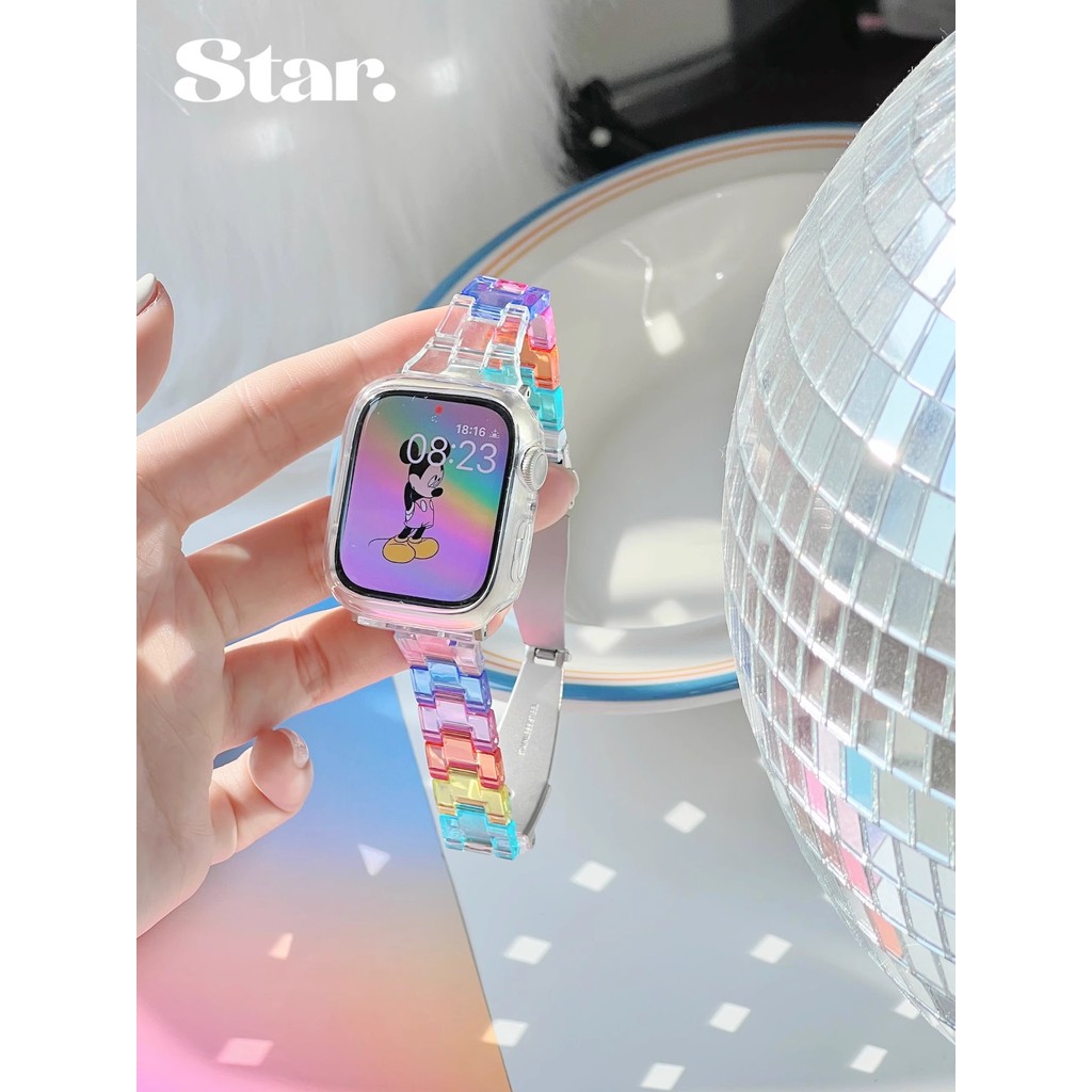 Slim สีสันเรซิ่นสําหรับ Xiaomi Redmi นาฬิกา 5 4 3 Active Smartwatch Band Redmi นาฬิกา 5 Active 5 Lite เปลี่ยนสายรัดข้อมือสร้อยข้อมืออุปกรณ์เสริม - รูปที่ 4