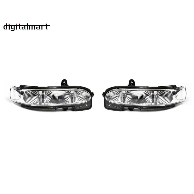 1 คู่กระจกมองข้าง LED ไฟแสดงสถานะสําหรับ C/E Class W211 S211 W463 ไฟเลี้ยว A2038201321 2038201421
