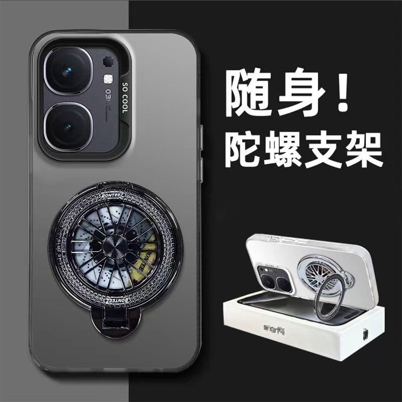 SAMSUNG 2-in-1เคสโทรศัพท์หรูหรา + หมุนGyroผู้ถือโทรศัพท์Samsung Galaxy A04 A04E A04S A10 A10S A11 A1