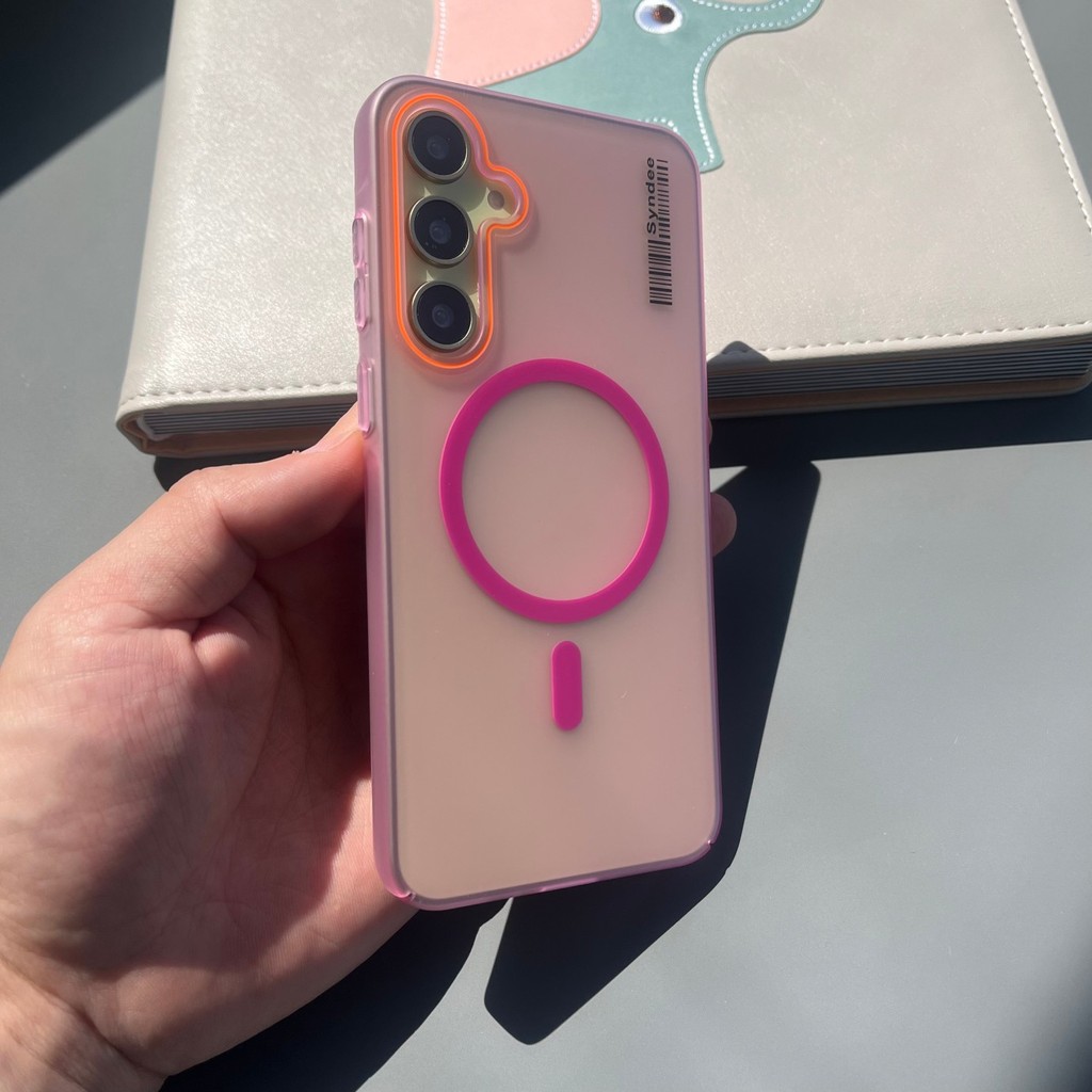 SAMSUNG Macaron Matte Ultra Thinเคสโทรศัพท์พลาสติกสําหรับSamsung S26 A37 A57 A17 A07 S25 A56 A55 A54