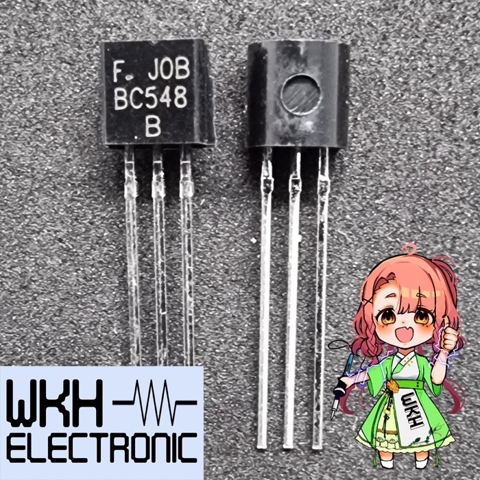 EWR27 BC548 BC548B BC 548 548B TO-92 NPN Bipolar ทรานซิสเตอร์ BH80