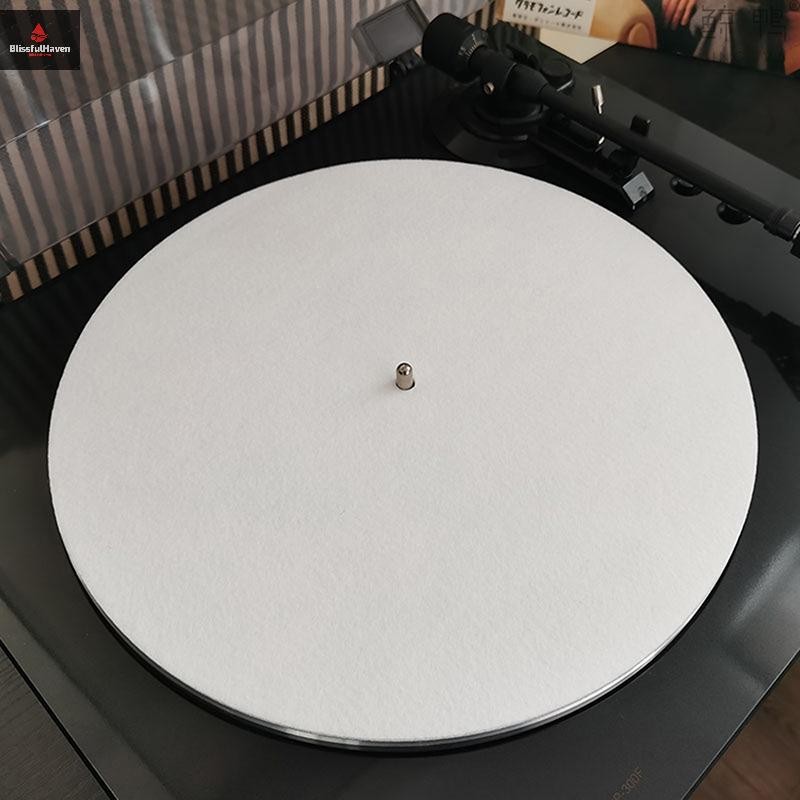 COD 1PC Slip Mat Felt Turntable Platter Mat สําหรับ LP บันทึกเสียงเปลี่ยนอุปกรณ์เสริม DIY Audiophile หนา Turntable Mat ใหม่