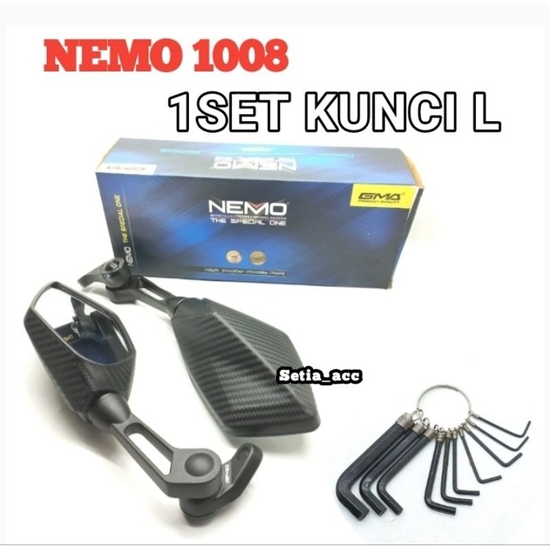 SPION DUKATI 1008 NEMO Carbon Nmax Turbo Vario 160 PCX ADV XMAX AEROX HONDA YAMAHA universal