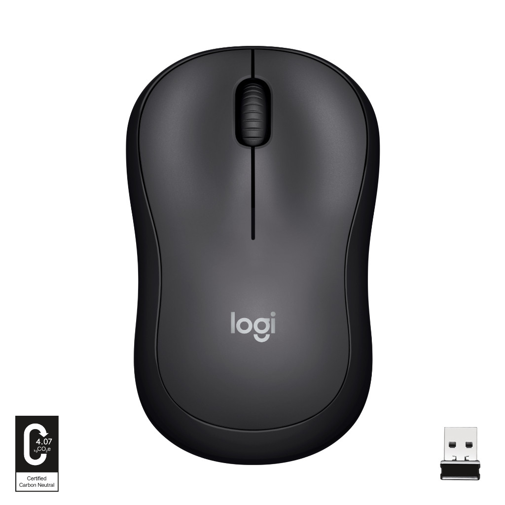 คลิกสนุก Logitech M220 Silent Wireless Mouse 1000 DPI (เมาส์ไร้สาย เสียงเงียบ)