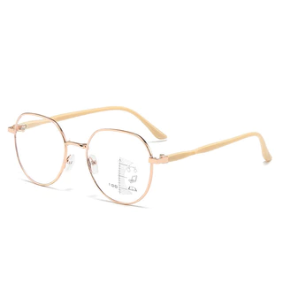 Progressive Photochromic Multifocal Far Sighting Glasses Anti Blue Light แว่นกันแดดกลางแจ้งสำหรับการดูใกล้และไกล