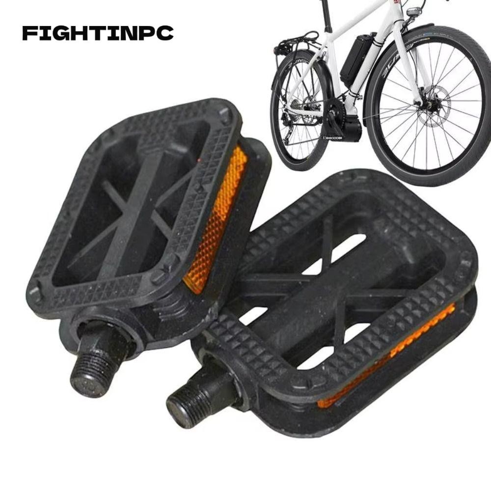 Fightinpc บันไดจักรยาน, กันลื่น 9/16 MTB Road Pedal, มาตรฐานขี่จักรยาน Ultralight อุปกรณ์เสริมจักรยานเสือภูเขา Foot Plat