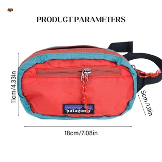 กระเป๋าสะพายไหล่ลําลอง Fanny Packs กระเป๋าคาดหน้าอกความจุขนาดใหญ่พร้อมซิปปิด