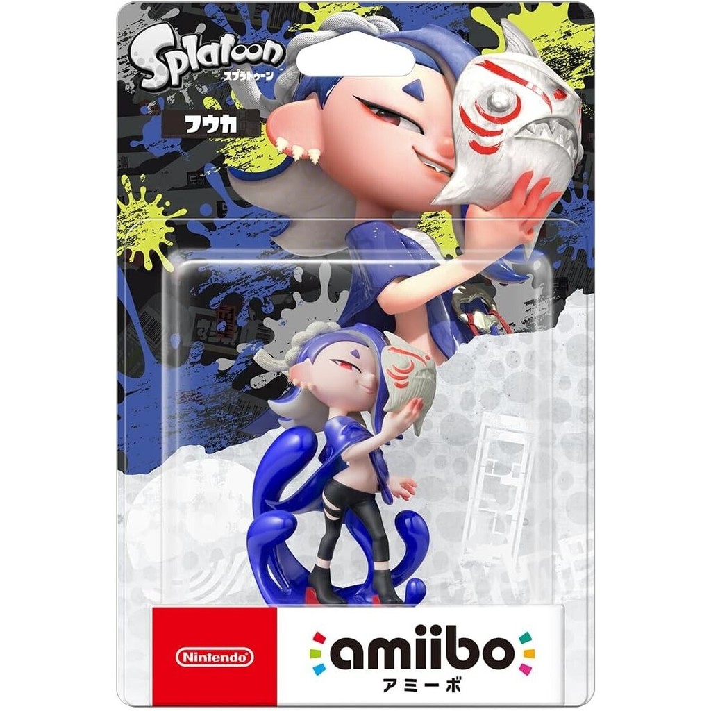 Nintendo Splatoon Series amiibo Fuuka Game Figure ใหม่เอี่ยม