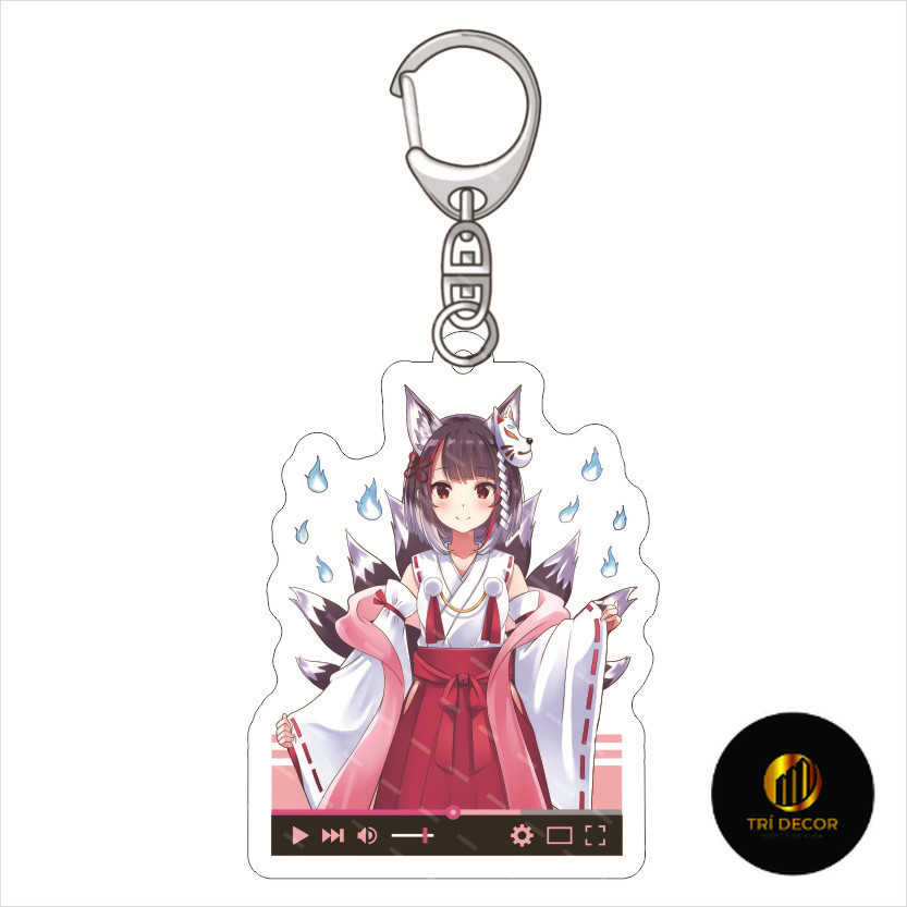 พวงกุญแจ, Anime Standee Model VTuber Legend: How I Went Viral หลังลืมปิด My Stream Study Desk Decora