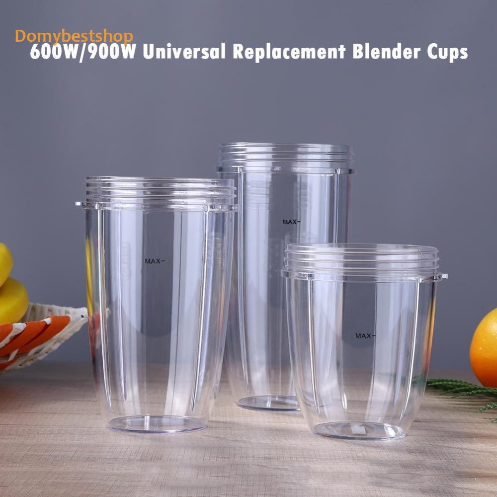 600w/900w ขนาดใหญ่ Universal สําหรับ Nutribullet Blender Cups ถ้วยแก้ว AU [Domybestshop.th]