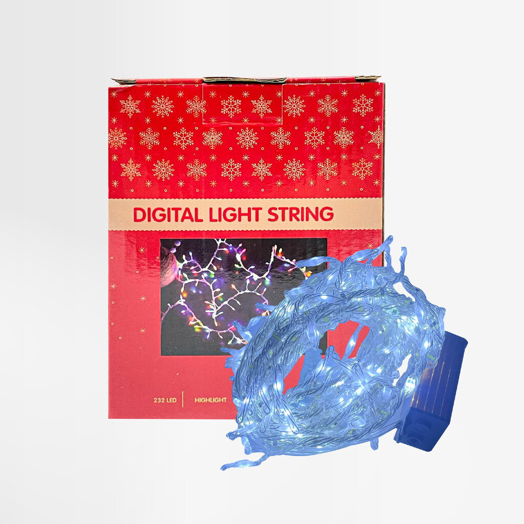 ไฟ LED 3 สี ตกแต่งเทศกาล Christmas HNH67-27 (2.5 m.)