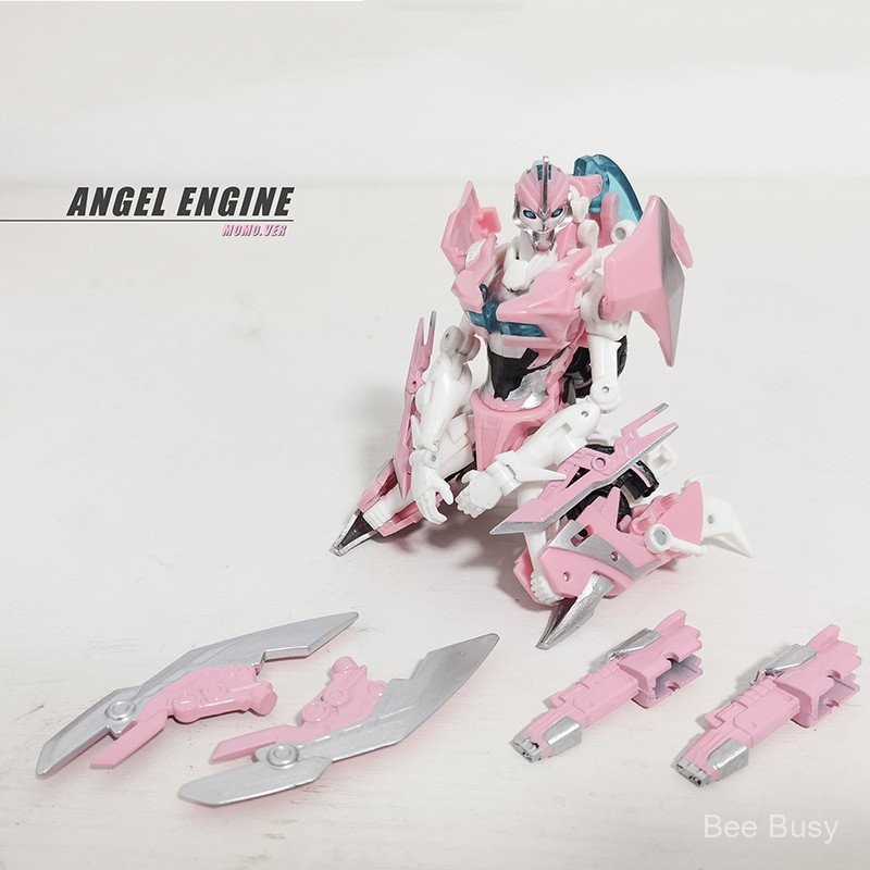 [พร้อมส่ง] APC-Toys Apache Arci รถจักรยานยนต์สีชมพูพิการ TFP ใบรับรองผู้นำของเล่นเด็กคิงคอง3zsz