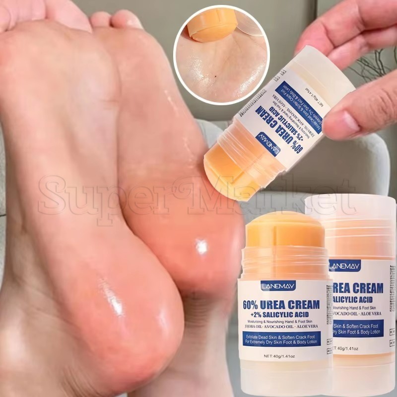 40g Ultra-hydrating 60% Urea Foot Cream - Foot Care Moisturizing Cream - Foot Cream - Nourishing Han