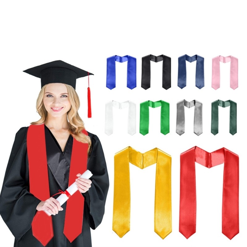 Mya Graduation Sash สําหรับ Valedictorian พิธีรับปริญญา Photo Props Class of 2025 Congrats Grad Sash สีสันยาว Sas