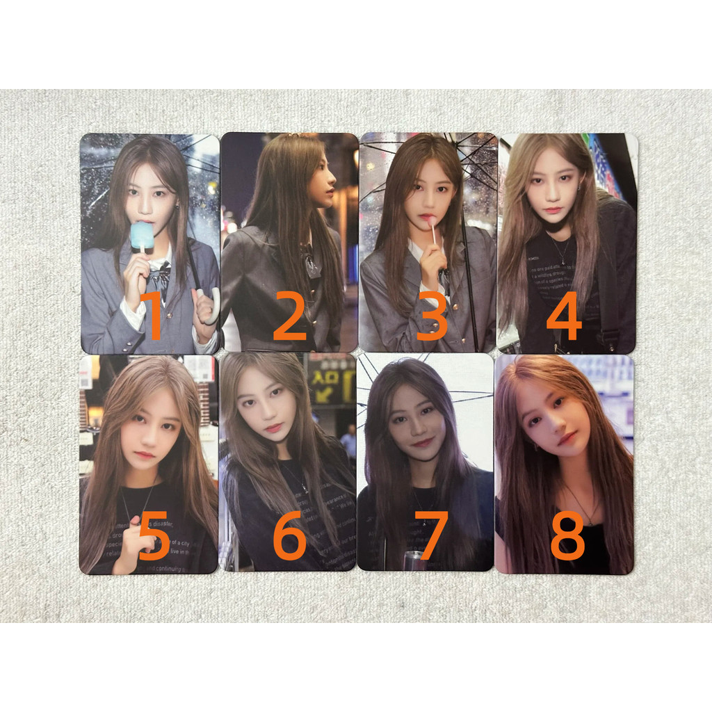 SNH48 YuanYiqi《17RUNNING》การ์ดพิเศษ SNH48 YuanYiqi《17RUNNING》Special Cards