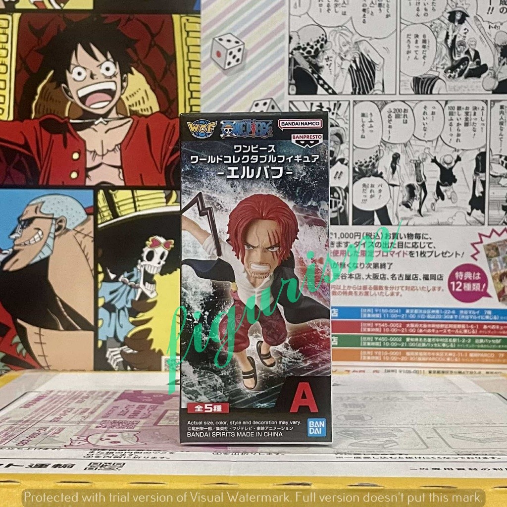 WCF Shanks แชงคูส one piece วันพีซ Vol.Elbaf เอลบาฟ แท้ จาก ลิขสิทธิ์ญี่ปุ่น