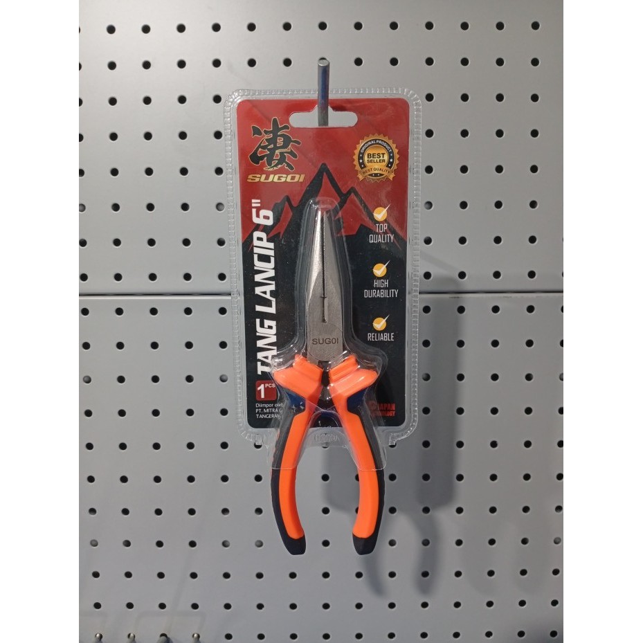 SUGOI คีมปากแหลม 6 นิ้ว