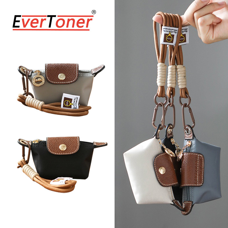 Evertoner ประณีตกระเป๋าสตางค์มินิกระเป๋าใส่เหรียญผู้หญิงน้ําหนักเบาลิปสติกหูฟังแต่งหน้าแบบพกพาแฟชั่น Moneybag