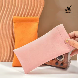 ซองใส่แว่นตาหนัง PU หนังนิ่ม กันน้ำ กระเป๋าเคสหนัง (พร้อมส่งค่ะ) G2751
