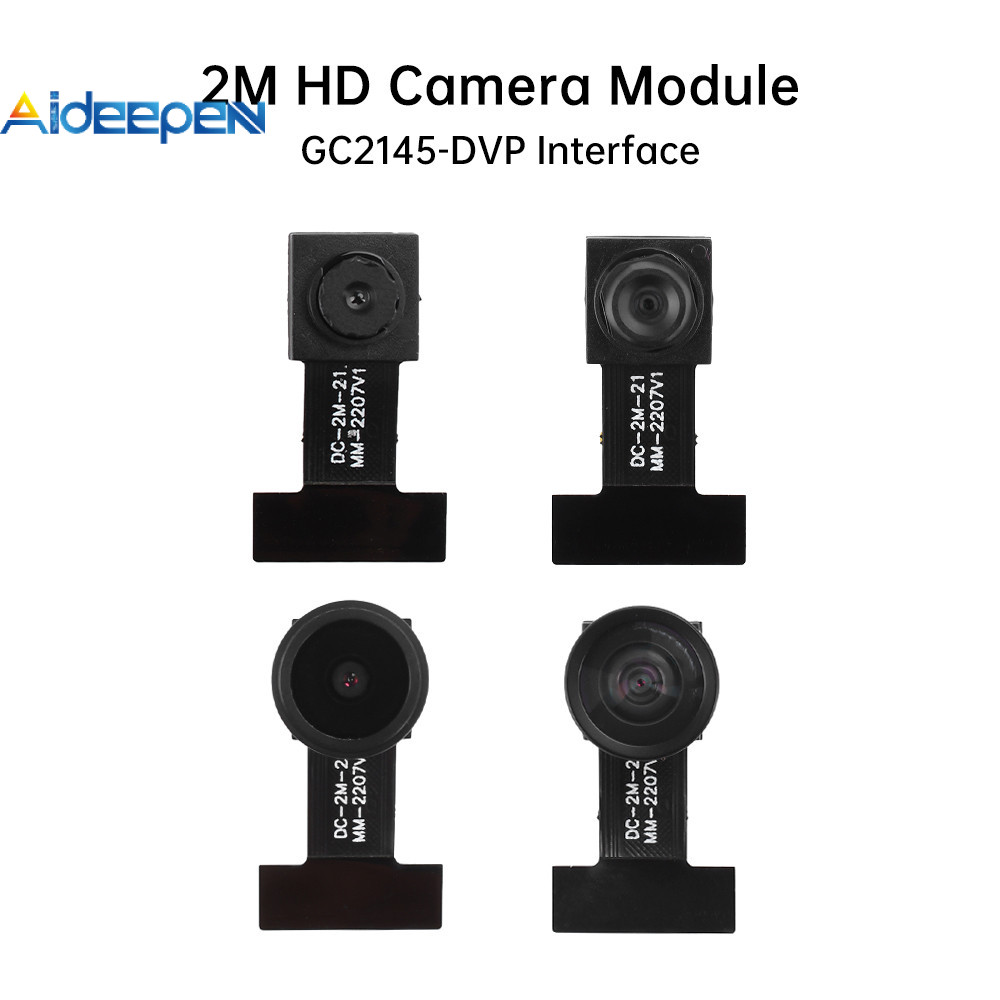 Aideepen GC2145 โมดูลกล้อง อินเทอร์เฟซ DVP 2 ล้านพิกเซล ESP32 กล้องไมโครคอนโทรลเลอร์