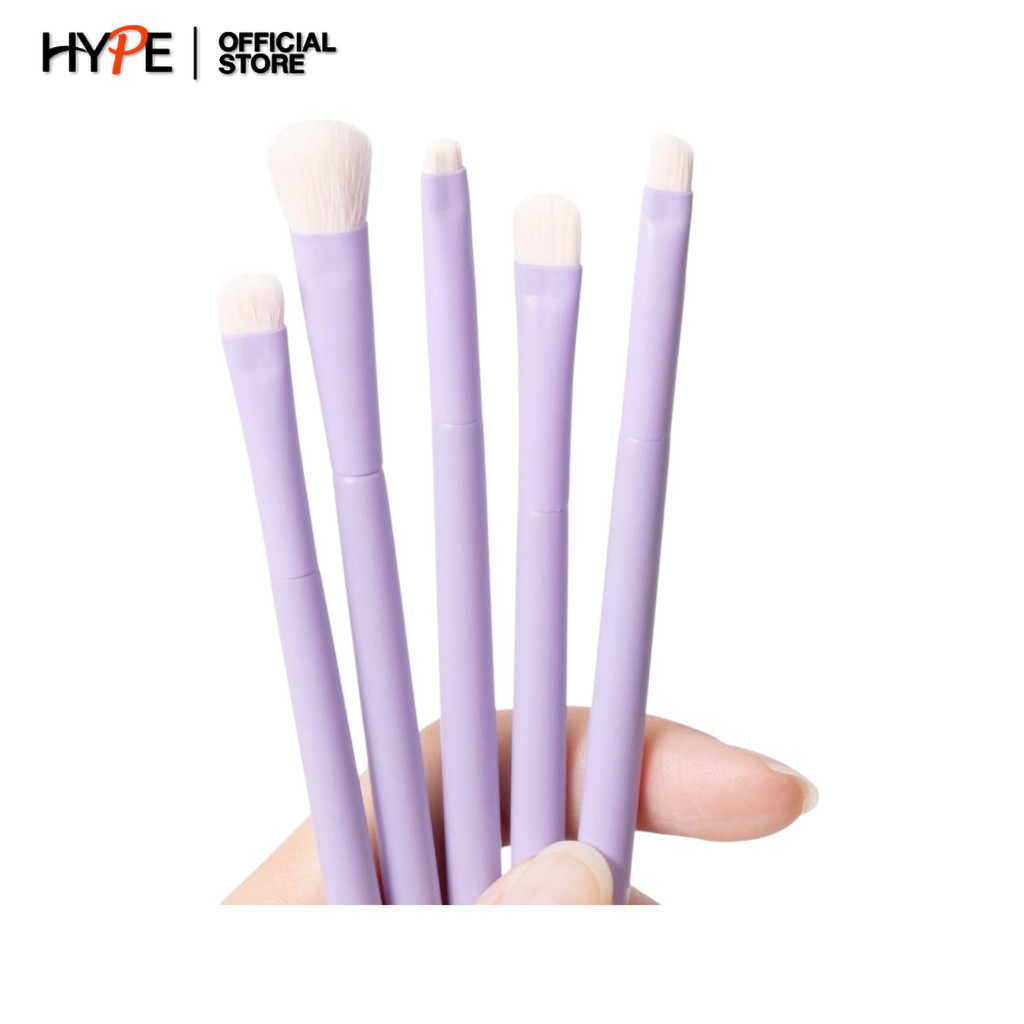 odbo Special Brush Set เซ็ตแปรงแต่งตา ไซส์พกพา ฟรีสติกเกอร์ (OD8061)