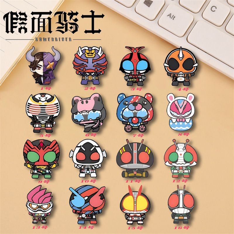 Kamen Rider เข็มกลัด Pin Kamen Rider ooo จี้ป้ายอะคริลิคเสื้อผ้ากระเป๋านักเรียนจี้ Kamen Rider เข็มก