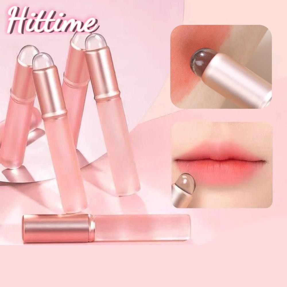 Hittime มินิซิลิโคนแปรงลิปคอนซีลเลอร์ Brushe พร้อมฝาปิด Lip Mask Applicators แปรงลิปกลอสแปรงลิปสติกแ