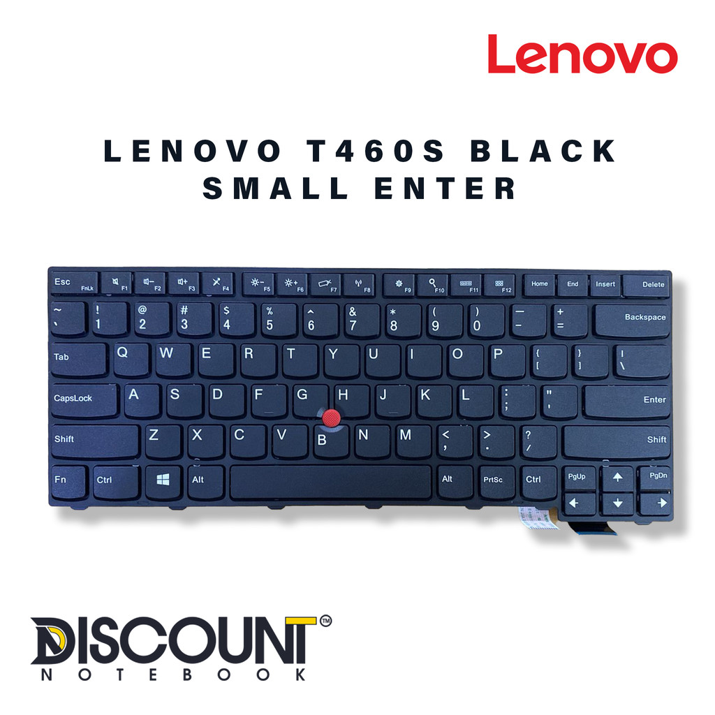 LENOVO T460S BLACK SMALL ENTER คีย์บอร์ด