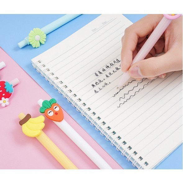 ปากกาตัวการ์ตูน ปากกาเจลผลไม้ น่ารัก Character Motif ปากกานักเรียนน่ารักญี่ปุ่น ON Store 017